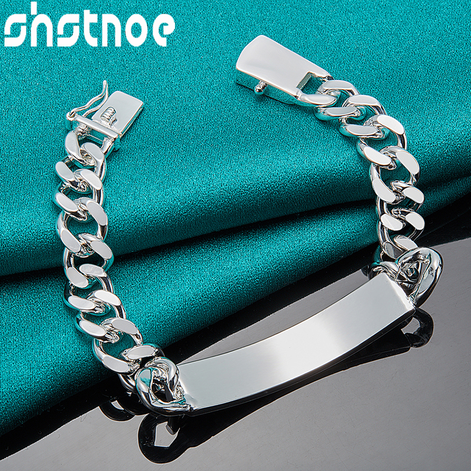 SHSTONE 925 Sterling Silver 2/ - مراجعة Men Accessories Chain And Bracelet وسعره