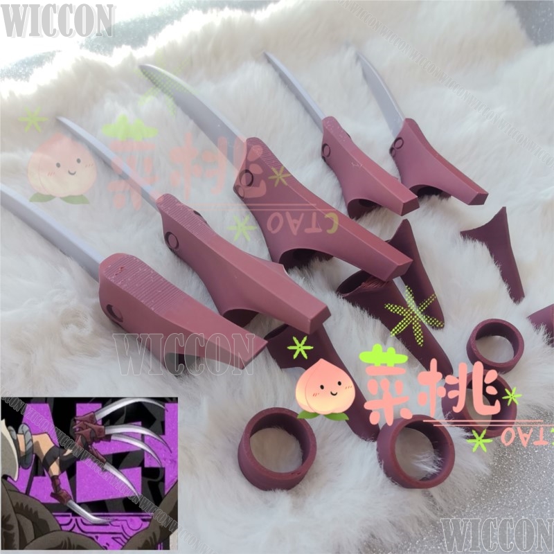 Jabber Wonger Anime Gachiakuta - مراجعة Men Accessories Silver وسعره