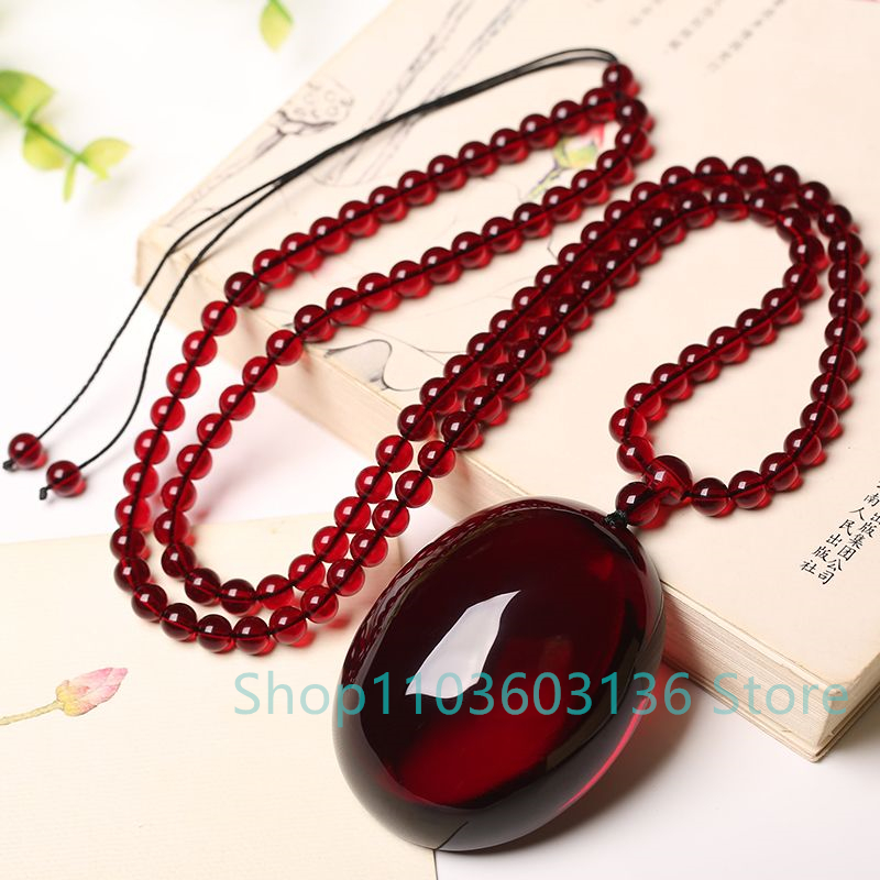 Natural Burgundy Amber Beeswax - مراجعة Men Accessories Jewellery وسعره