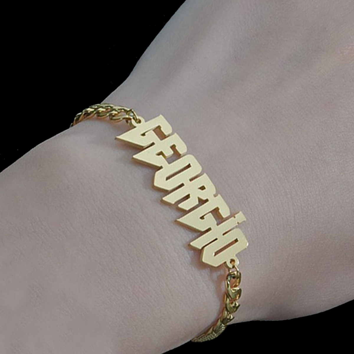 Custom Nameplate Bracelet For  - مراجعة Men Accessories Chain And Bracelet وسعره