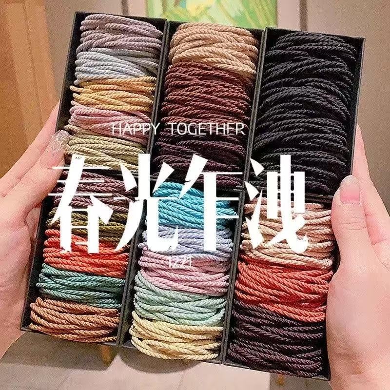 100-Piece Slim Hair Rope For W - مراجعة Men'S Accessories Holder وسعره