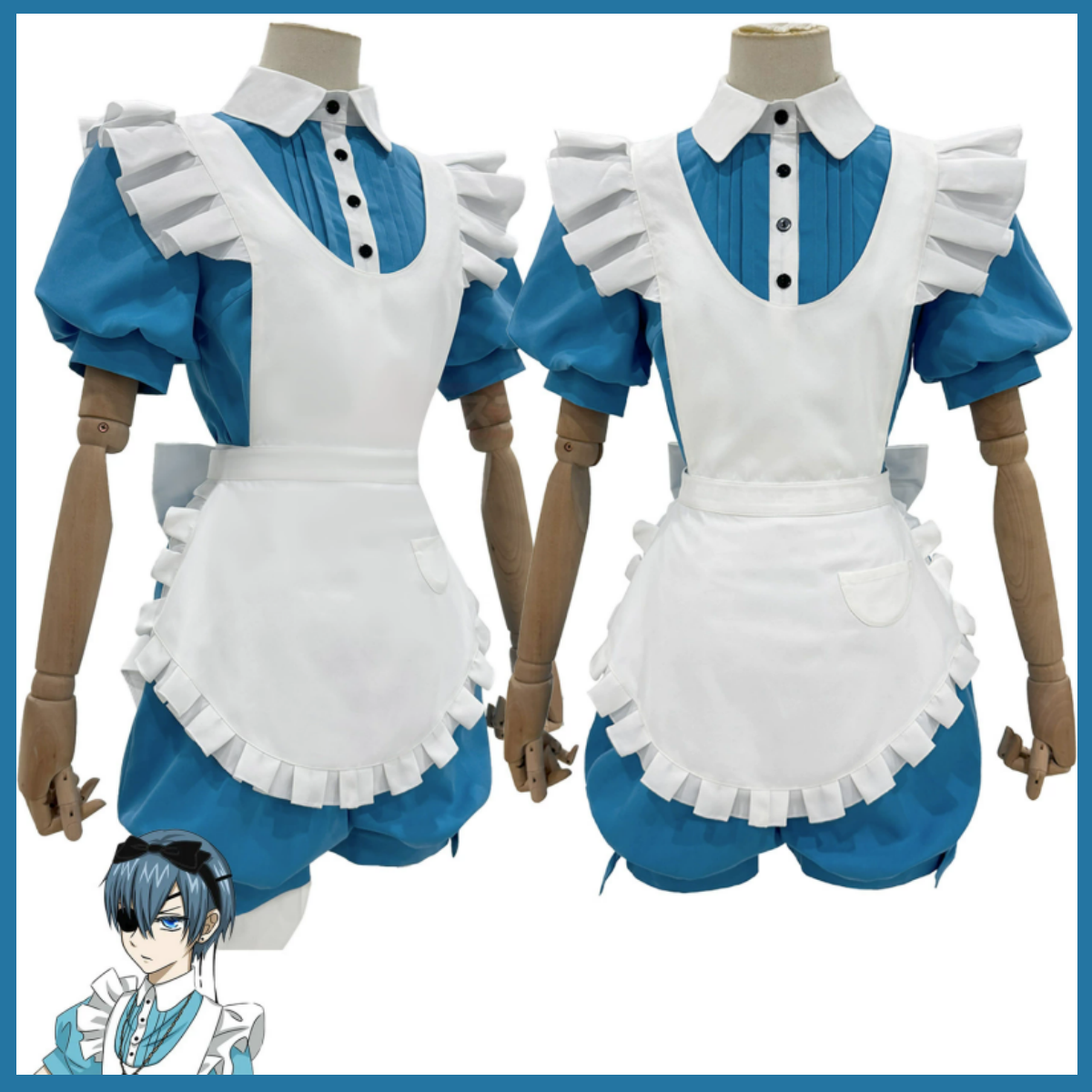 Anime Ciel Phantomhive Smile C - مراجعة Men'S Accessories With Suits وسعره