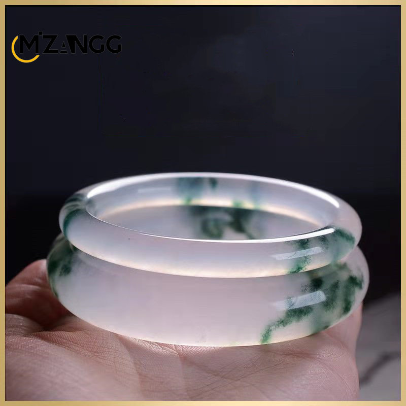 Natural Green Jadeite Bangle J - مراجعة Men Accessories Jewellery وسعره