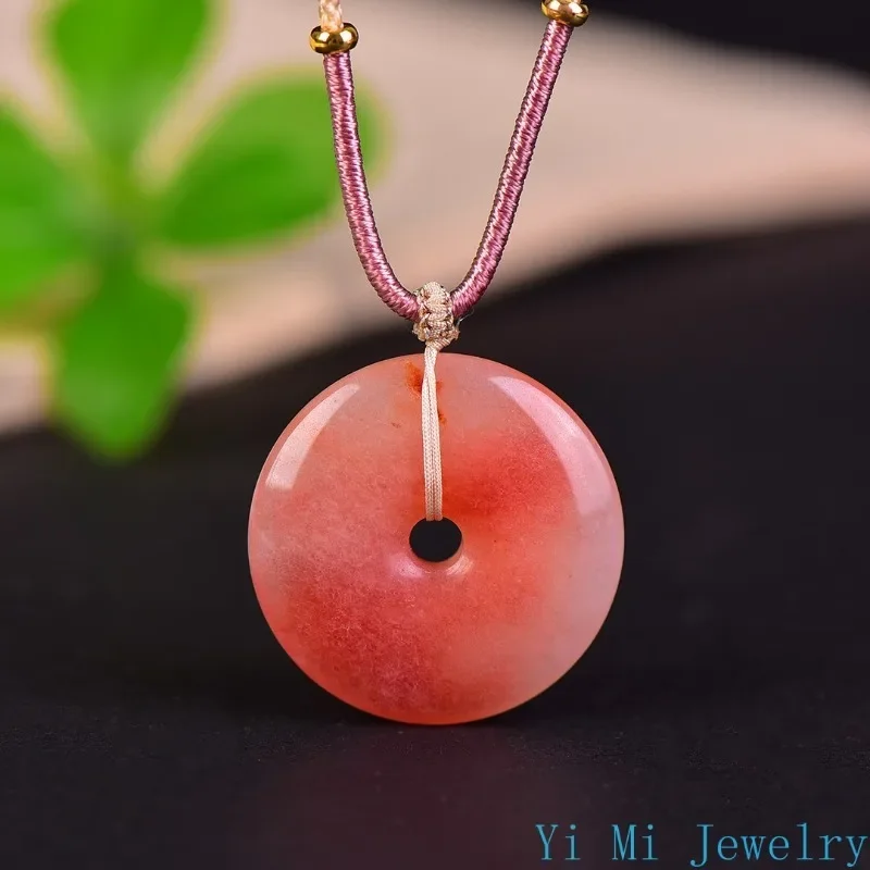 Natural Golden Jade Peach Blos - مراجعة Men Accessories Jewellery وسعره
