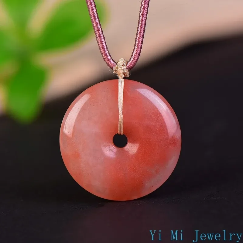 Natural Golden Jade Peach Blos - مراجعة Men Accessories Jewellery وسعره