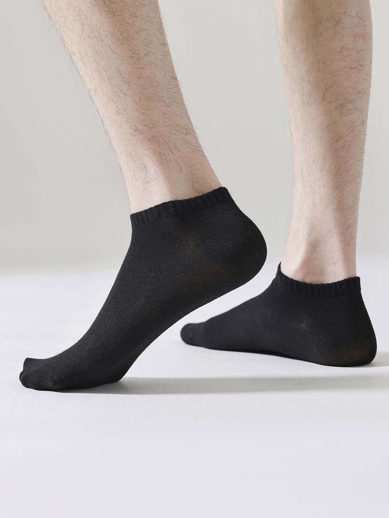 10 Pairs Black Men Crew Socks, - مراجعة Mens Accessories Style وسعره