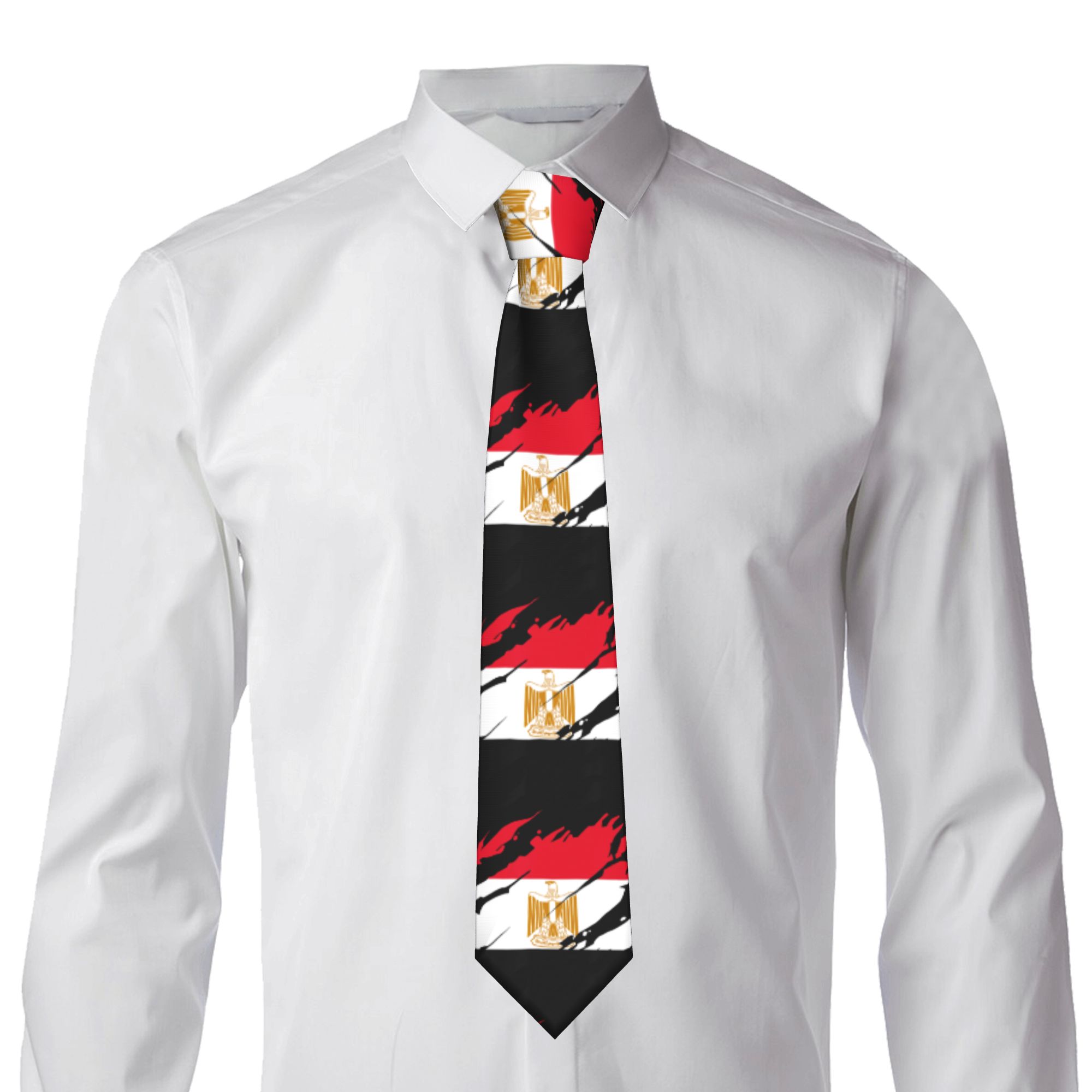 Egypt Egyptian Flag Necktie Un - مراجعة Men Accessories Egypt وسعره