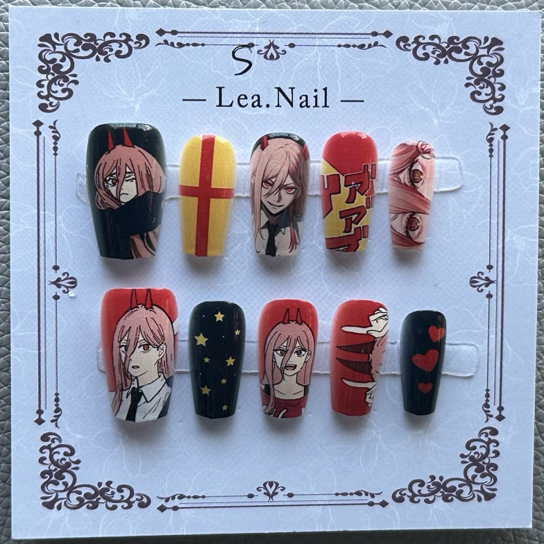 Anime Chainsaw Man Manicure Ma - مراجعة Men Accessories For Birthday Gift وسعره