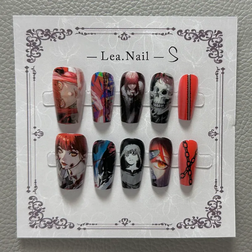 Anime Chainsaw Man Manicure Ma - مراجعة Men Accessories For Birthday Gift وسعره