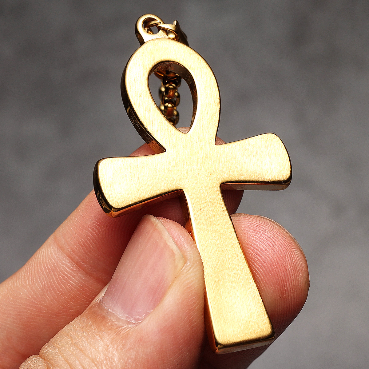 Egypt Cross Men Necklaces Stai - مراجعة Men Accessories Egypt وسعره