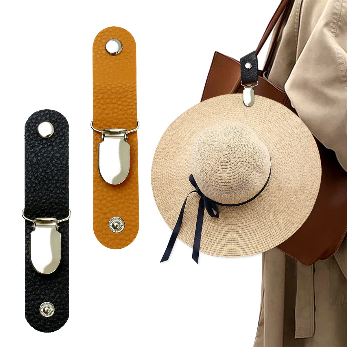 PU Leather Hat Clip for Travel - مراجعة Men'S Accessories Holder وسعره