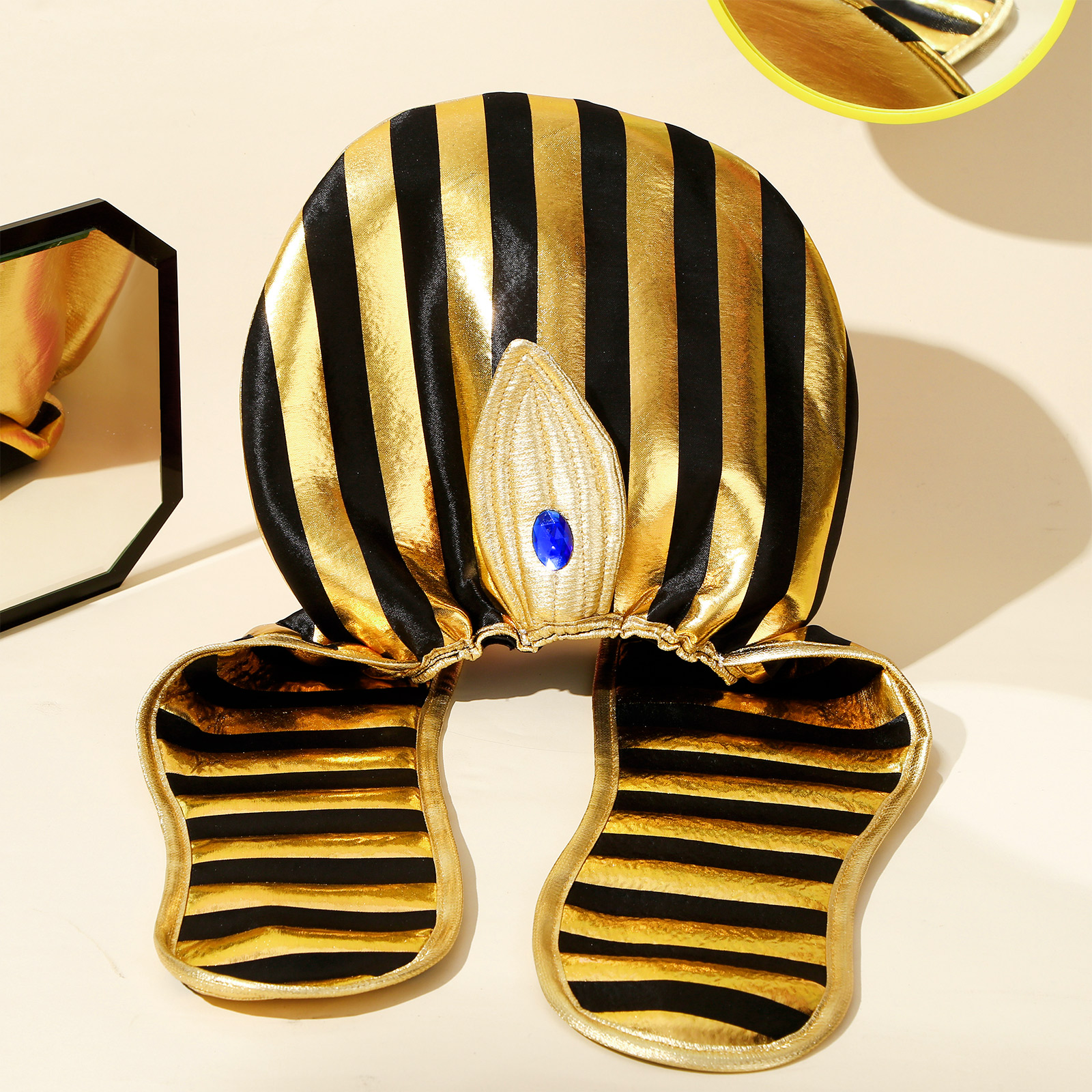 Novelty Egypt Pharaoh Hat Mens - مراجعة Men Accessories Egypt وسعره