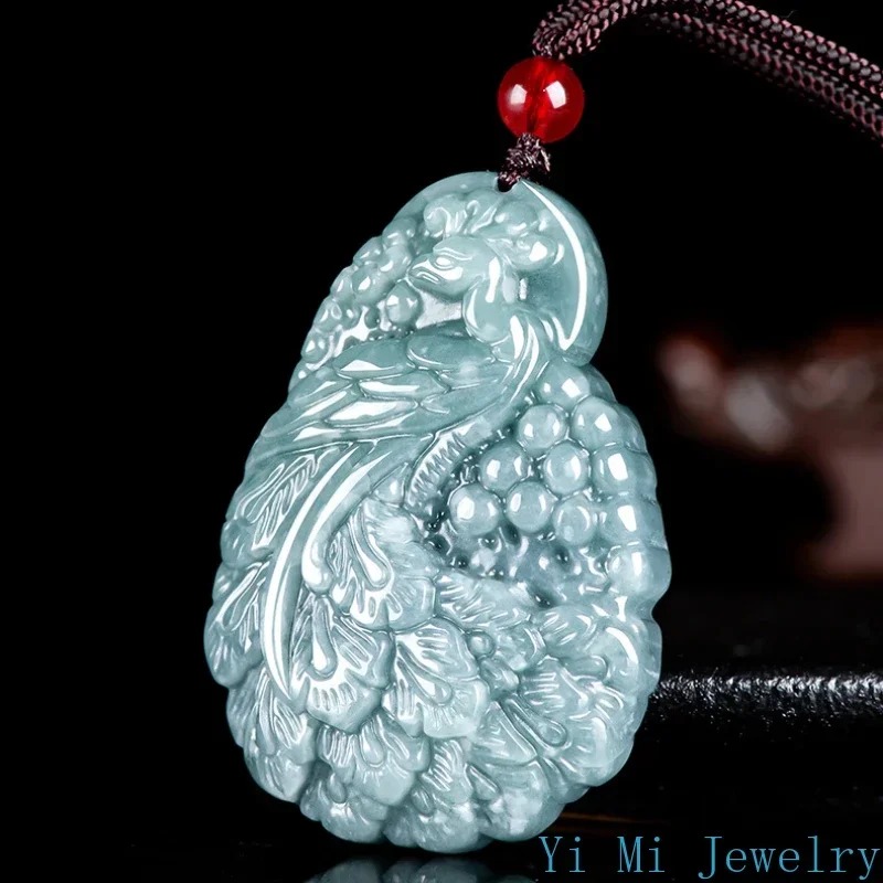 Natural A-goods Jadeite Blue W - مراجعة Men Accessories Jewellery وسعره