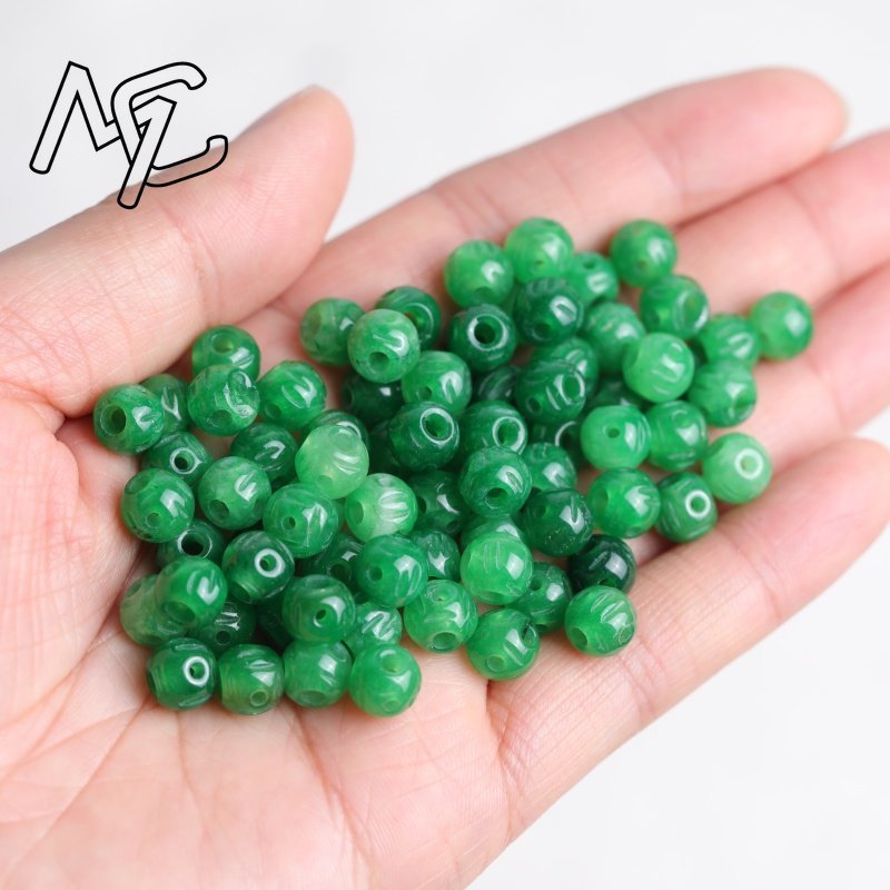 10pc Natural A Green Jade Mone - مراجعة Men Accessories Jewellery وسعره