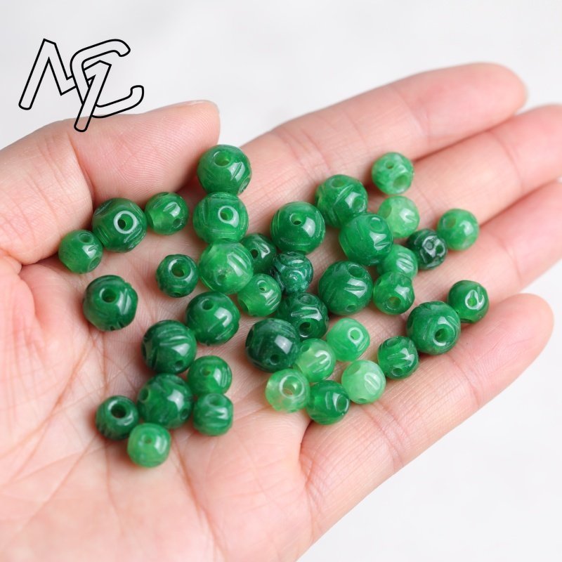 10pc Natural A Green Jade Mone - مراجعة Men Accessories Jewellery وسعره
