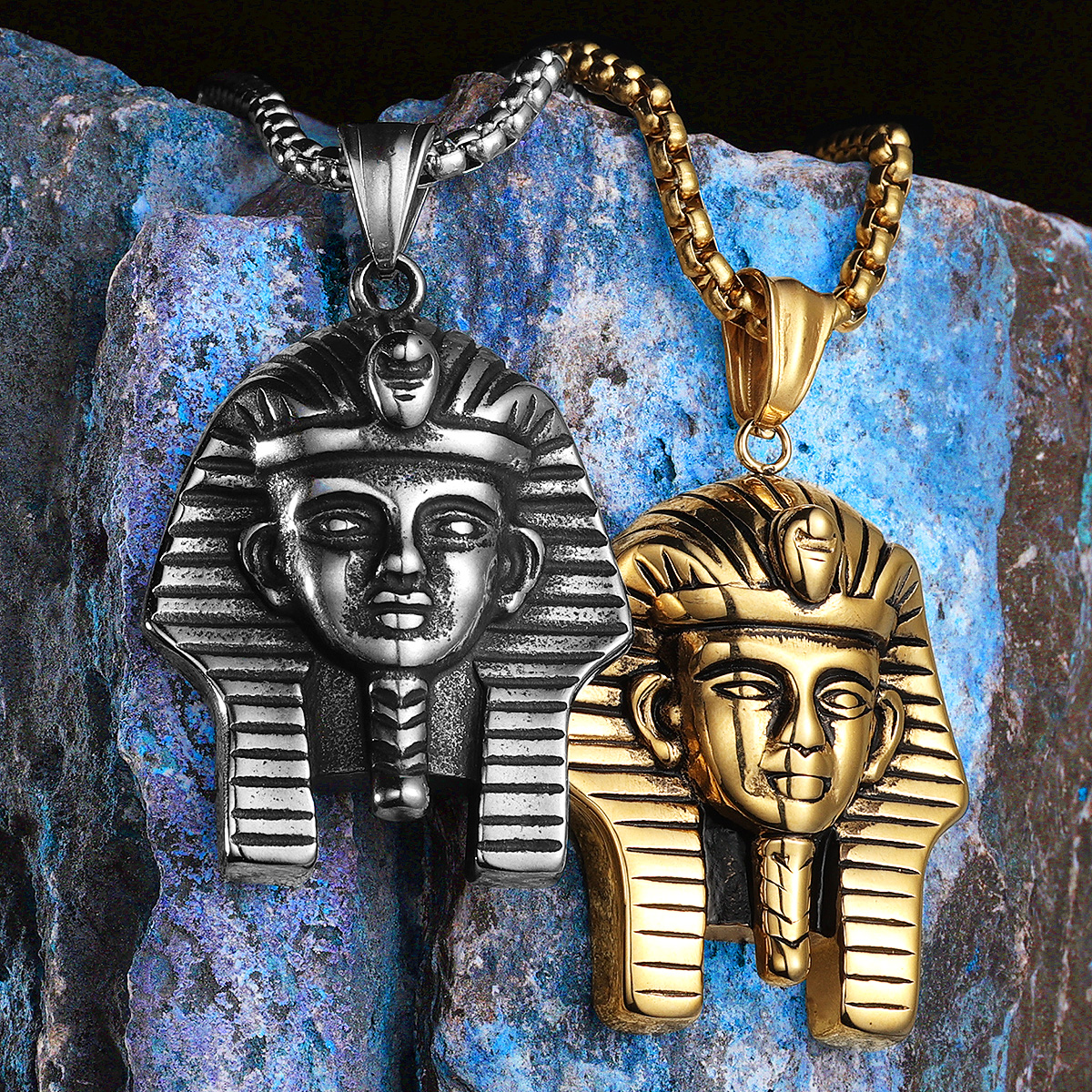 Egypt Pharaoh Sphinx Men Neckl - مراجعة Men Accessories Egypt وسعره