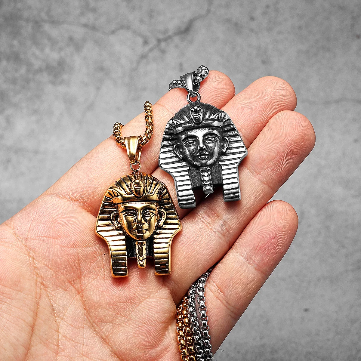 Egypt Pharaoh Sphinx Men Neckl - مراجعة Men Accessories Egypt وسعره