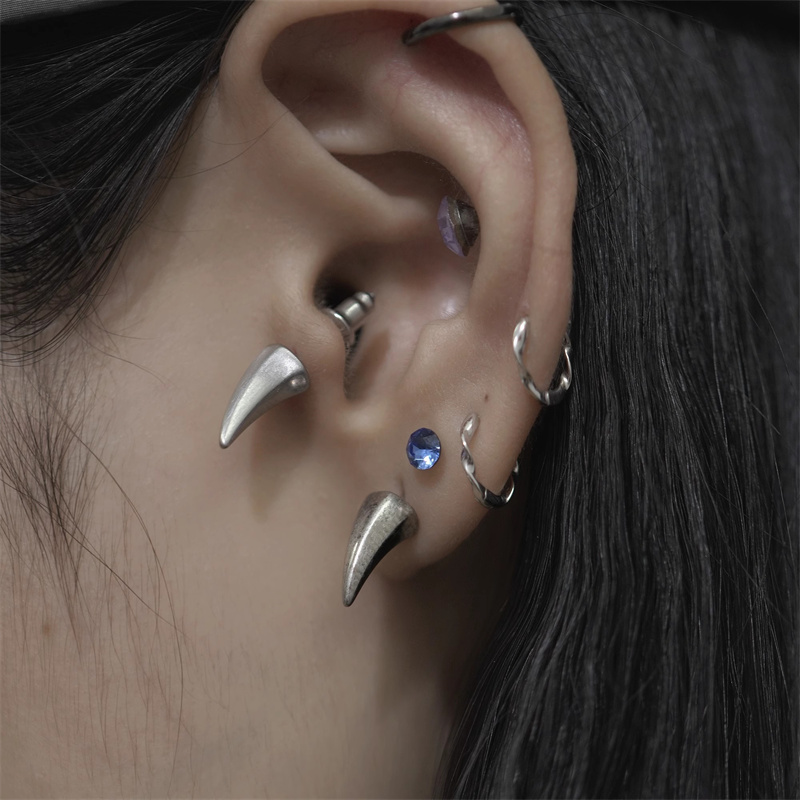 Dark Punk Demon Small Fangs Va - مراجعة Men'S Vampire Accessories وسعره