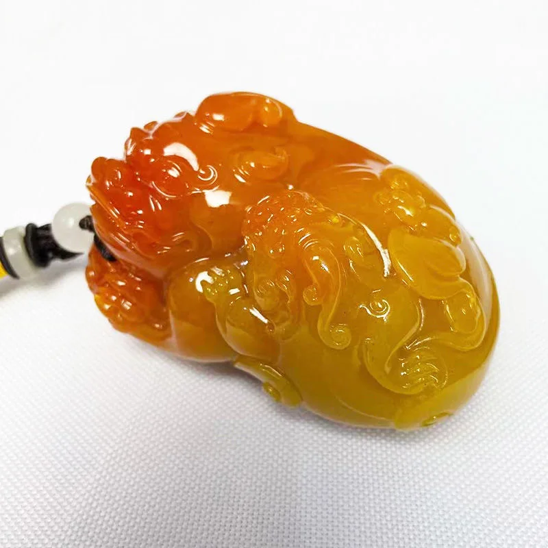 Natural Huang Longyu Pixiu Pen - مراجعة Men Accessories Jewellery وسعره