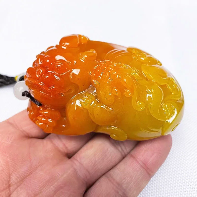 Natural Huang Longyu Pixiu Pen - مراجعة Men Accessories Jewellery وسعره